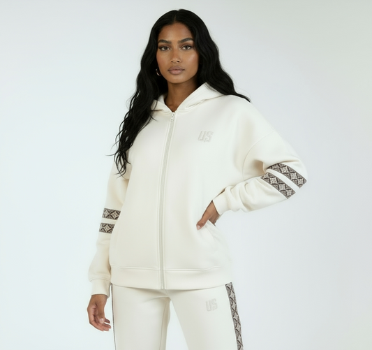 The Chill Hoodie Zipper - Beige