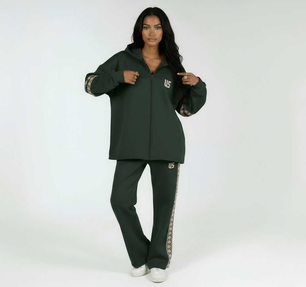 The Chill Hoodie Zipper - Green