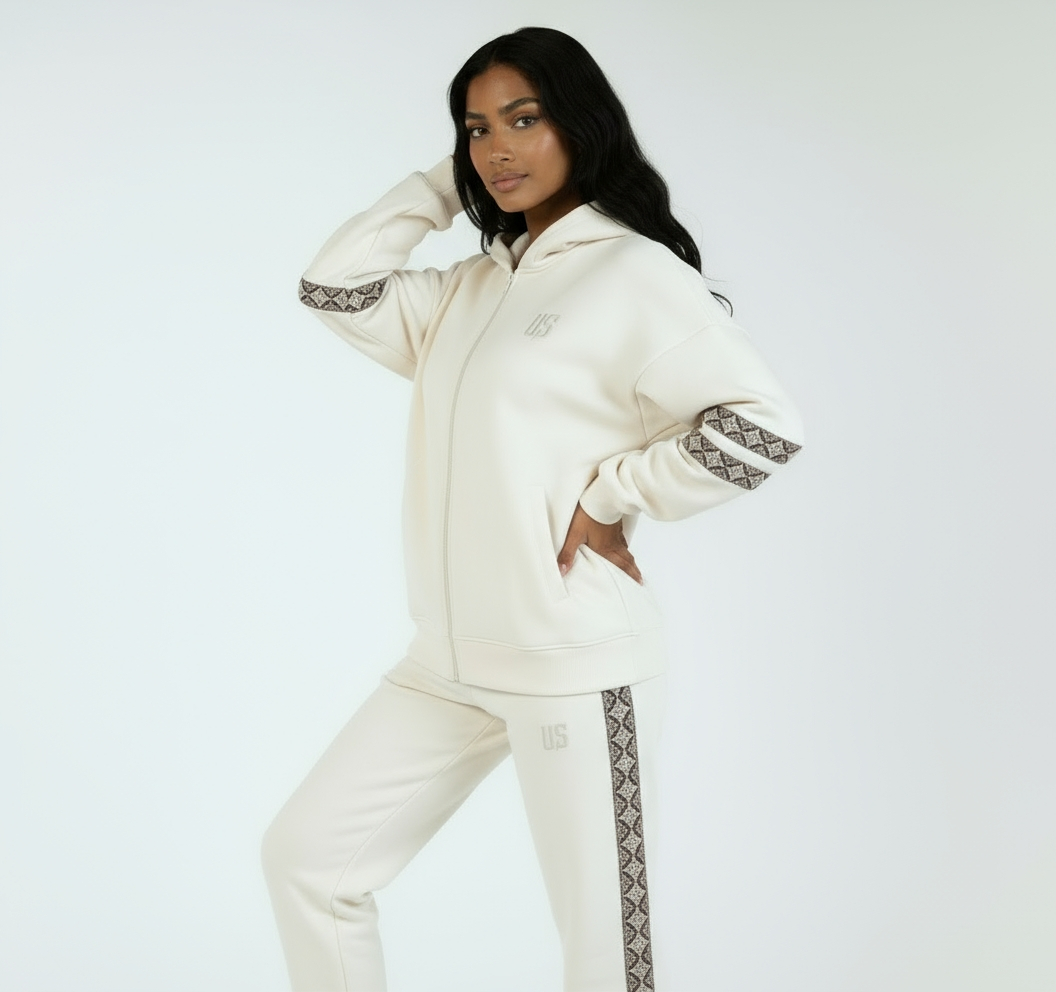 The Chill Hoodie Zipper - Beige