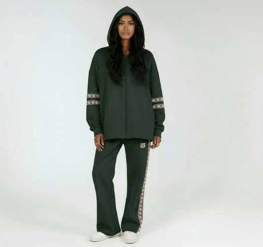 The Chill Hoodie Zipper - Green
